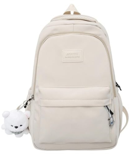 JIABAOZ Schulrucksack Mädchen & Jungen Teenager, Backpack Damen & Herren, 15,6 Zoll Laptop Rucksack, Causal Travel Schultaschen, Wasserabweisend Backpack, College-Rucksack