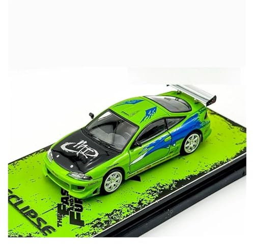 ZHRDWE Modellauto Metall 1/64 Für Mitsubishi Eclipse Legierung Racing Druckguss Metall Spielzeug Auto Supercar Modell Fahrzeug Spielzeug Geschenk Spielzeugauto
