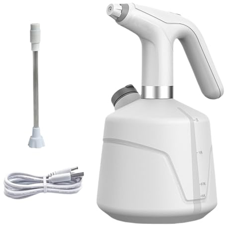 Rrlihjgu Spruzzatore Elettrico - Elettrico Automatico, Continuo Ricaricabile 2000ml Per Orchidee Fertilizzante Interno Esterno