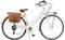 Via Veneto by Canellini Damen-Citybike im Vintage-Stil, aus Stahl, Bianco