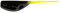 Crappie Magnet 8-teiliges Set mit Magneten, Schwarz/Chartreuse