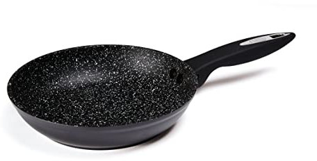 Zyliss Ultimate Antihaft Bratpfanne Induktion 20cm, Geschmiedetes Aluminium, Schwarz, Kein Öl oder Butter erforderlich, Spülmaschinenfest, 10 Jahre Antihaftgarantie