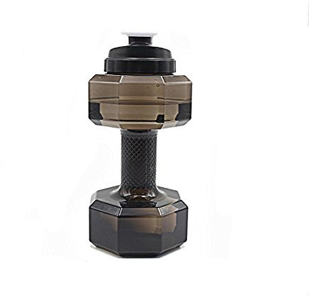 TOPIND Sports Water Bottle 2.2L Large Capacity Dumbbells Shaped Bottles Eco-friendly Plastic Sport Drinking Gym Fitness Jug Cup