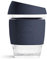 JOCO Glass Reusable Coffee Cup (Mood Indigo, 12 oz)