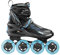 Roces Damen Helium Women TIF Inline Skates, Black-Azure, 42