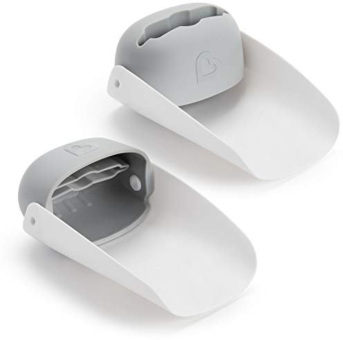 Munchkin Juego de 2 extensores de grifo, color gris