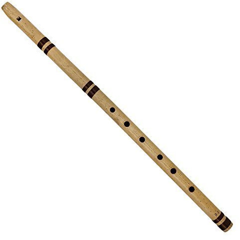 Whitewhale Flûte indienne Bansuri en bambou – Instruments de musique indiens pour usage professionnel