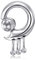 Rajnard 0G PA Ring Captive Perlenringe Baumel Feder Aktion CBR Chirurgischer Stahl Monster Screwball Ringe Body Piercing Ringe