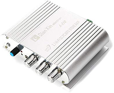 HIFI A210 12V Subwoofer Amplifier 2.1 Channel Audio Amplifier Car Speaker 2x40W
