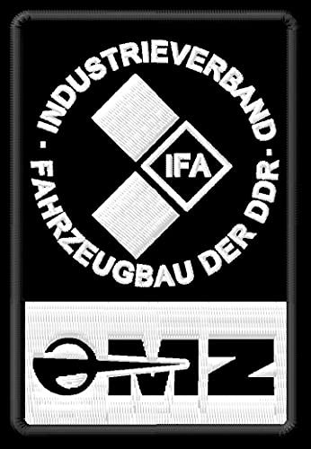 Masterpatch Aufnäher für Fans MZ DDR Patch Motorrad parche bordeaux brodé patch écusson toppa ricamata