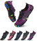 ziitop Wasserschuhe Herren Strandschuhe Damen Schwimmschuhe Unisex Schnell Trocknend Aquaschuhe rutschfest Surfschuhe Barfuß Badeschuhe für Gehen,Yoga,Bootfahren(Violett,EU41)