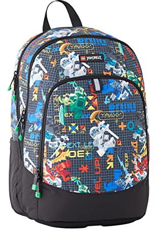 LEGO Unisex Kinder Ninjago Schule Rund Schulrucksack