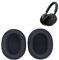 Earpads for Sony WH-1000XM5, A Pair of Replacement Ear Cushion Pads with Protein Leather and Memory Foam for Sony WH 1000XM5 Noise canceling Stereo Headset, Black (Black)