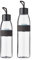 Mepal – Duo Pack Trinkflasche Ellipse Nordic Black – 500 & 700 ml Inhalt – auch für kohlensäurehaltige Getränke – bruchfestes Material - auslaufsicher - Spülmaschinengeeignet