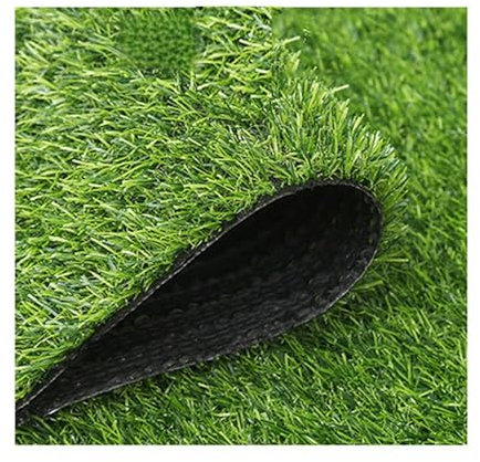 Rasenteppich für Balkon und Garten, Kunstrasen outdoor 20mm Noppen, Kunstrasenteppich outdoor, Kunstrasen, Kunstrasen grün, Wasserdurchlässig Kunstrasen Rollrasen für Terrasse (2x10m/6.6x32.8ft)