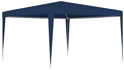 GuyAna Partyzelt 4x4 m Blau Pavillon Camping Pavillon Wetterfest Pop-Up-Camping-Pavillon