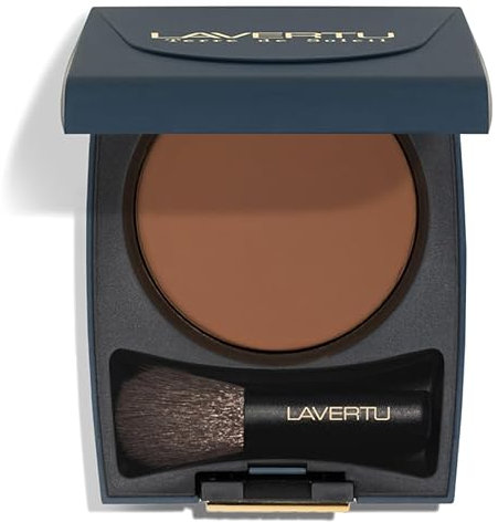 Lavertu Terre de Soleil Gebackener Bronzer - Natürlich Strahlender Teint, Lang anhaltend & Atmungsaktiv, Ideal für Alle Hauttypen (01)