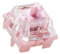 DucKey KTT Rose Switch V2, 5Pin Pre-Lubed Linear Pink Transparent Switch for Gaming Mechanical Keyboard (Size : 70PCS)