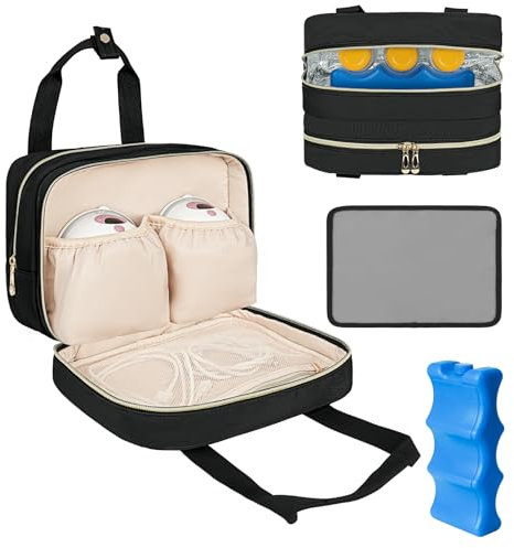 Wearable Breast Pump Bag Black