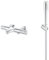 GROHE Mitigeur thermostatique douche Precision Feel, montage mural, indicateur & Vitalio Get Stick Ensemble de Douche (Pommeau de Douche 1 jet Economie d’eau, Support Mural, Flexible de douche