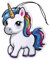 Einhorn Unicorn Pferd Fabelwesen - Duft NEW CAR - Accessories Zubehör Auto Lufterfrischer Schlüsselanhänger