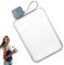Gourde transparente | Bouteille d'eau plate de 500 ml, anti-fuite pour l'été, bouteille d'eau froide, bouteille d'eau de sport pour randonnée, escalade, cyclisme