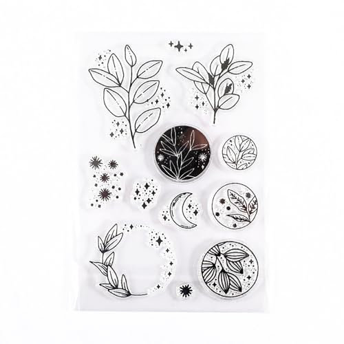 Clear Stamps Hintergrund Punkte, Bogen, 1 Motiv, Klar, Transparent, Durchsichtig