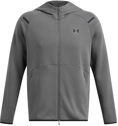 Under Armour Unstoppable FLC EU Kapuzenjacke Grauschwarz, L Herren
