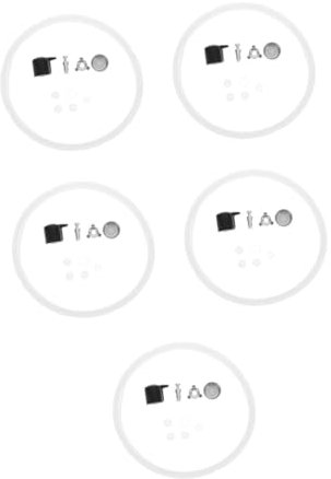 HOMSFOU 5 Juegos Accesorios para Eléctricas Repuestos para Ollas Sellador para Eléctricas Anillos De Sellado Círculos De Anillo De Vapor Abs