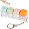 Keyboard Fidget Toy,Fidget Keyring,4 Colors Fidget Toys Adults mini Fidget Toys,Fidget Keychain for to Relief Stress Pass the Time Decompression Gift for Boys Girls Students Teens
