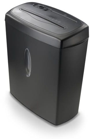 Hama Aktenvernichter P4 T4 E3 Papierschredder mit Sicherheitsstufe | schwarz, DSGVO konform, Einzug für CDs/DVDs, auch für Plastikkarten, büroklammer-/tackernadelfest, mit. 15l Papierkorb
