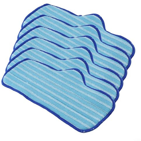 Lot de 6 chiffons de rechange en microfibre pour nettoyeur vapeur Dupray Neat