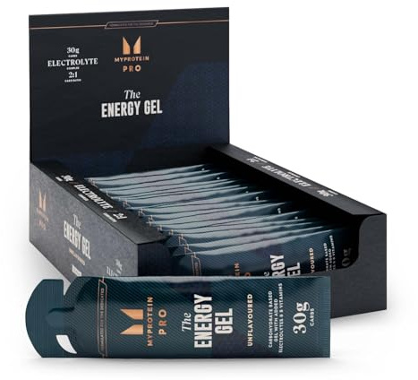 Myprotein PRO x HYROX The Energy Gel | 30g Carbs with Electrolytes & B Vitamins to Reduce Fatigue | Unflavoured | Endurance Energy for High-Intensity Training | 20 x 70 g Gels