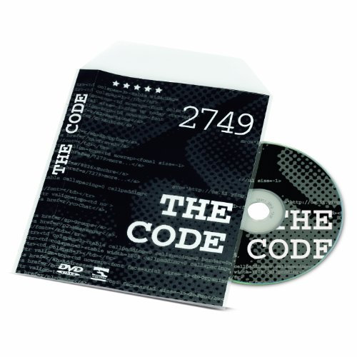 Djois, 10295 - CD-Hülle ohne Klebstoff, mit Klappe, Transparent, 25 Stück, Langlebiger Schutz, Praktische Aufbewahrung, Postversand, Ideal für CDs, Made in Denmark, Einfache Handhabung