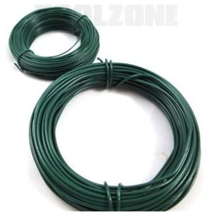 2 piece Green PVC Coated Garden Wire Set