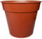 Elixir Gardens Plant Pot | Deep Terracotta Recycled Plastic Pots 23cm / 9 x 2