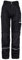 TMG® Arbeitshose Männer | Herren Bundhose Cargohose lang mit Kniepolster-Taschen | Handwerker, Elektriker, Mechaniker | Schwarz (34W / 31L) 50