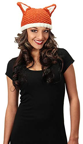 Sly Fox Knit Beanie Costume Hat