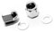Silver Cross Dolls Pram Replacement Handle Nut and Washer (Pair)