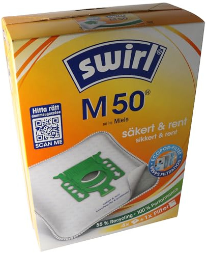 Swirl Staubsaugerbeutel M50 - Micropor