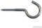 Pack of 10 75mm Ceiling Hook to Screw - Zinc Plated