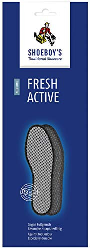 Shoeboy's Fresh Active - feuchtigkeitsbindende und geruchsneutralisierende Einlegesohle - Größe 40, 1 Paar