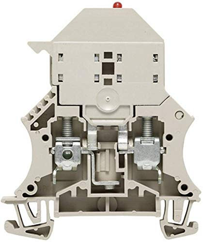 Weidmüller Morsetti di sicurezza WSI 6/LD 250AC 1012400000-1, grigio, 1 pezzo
