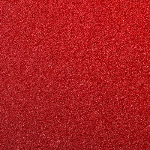 Clairefontaine 93874C Packung (mit 25 Bögen Zeichenpapier Etival Color, DIN A4, 21 x 29,7 cm, 160g, gekörnt, ideal für Trockentechnik und Einrahmen) mohnrot