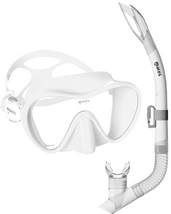 Mares Combo Ray, Tauchmaske und Snorkel, White, One Size