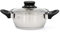 Quid Habitat Cacerola Acero Inoxidable 20x9,5cm - 270cl Acero Inox Apto Vitrocerámica Apto Inducción 100% Higiénico