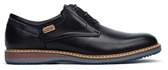 Pikolinos Zapatos Cordones en Cuero Avila para Caballero Color Black