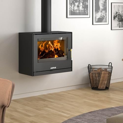 Justus 4805 11 Dias Kaminofen Stahl Schwarz/A