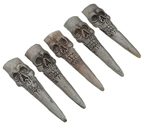 Halloween Feier Zombie Finger Requisiten 5 Stück Kunststoff für Hexen