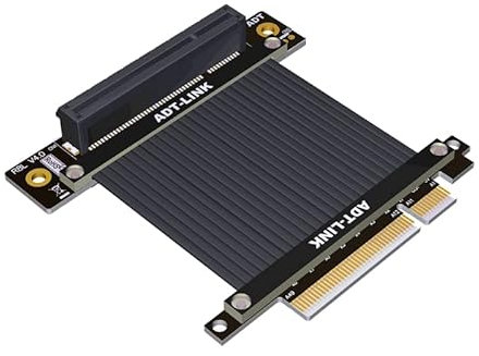 Allowish PCIE 4.0 X8 To X8 Extension Cable PCIE4.0 Riser Support Network Card USB Card (10cm,R88SL 4.0)